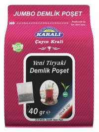 Karali Tiryaki Demlik Poşet Çay 25 Adet