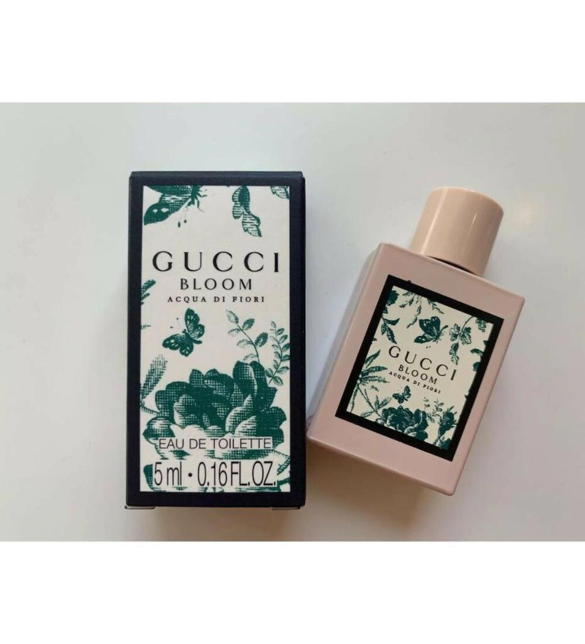 Gucci Bloom Acqua Di Fiori EDP Çiçeksi-Meyvemsi Kadın Parfüm 5 ml