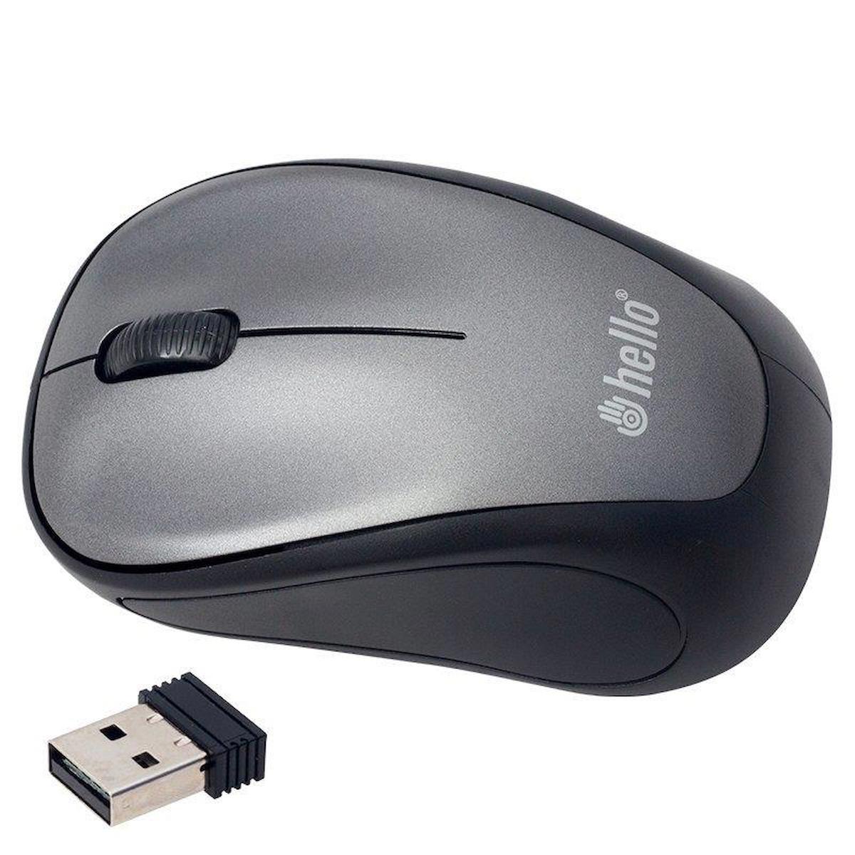 Hello HL-18741 Kablosuz Siyah Standart Mouse