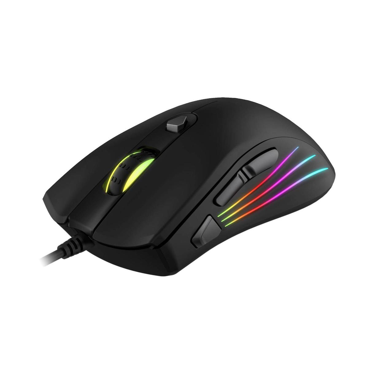 Gamenote MS1002 RGB Makrolu Kablolu Siyah Optik Mouse