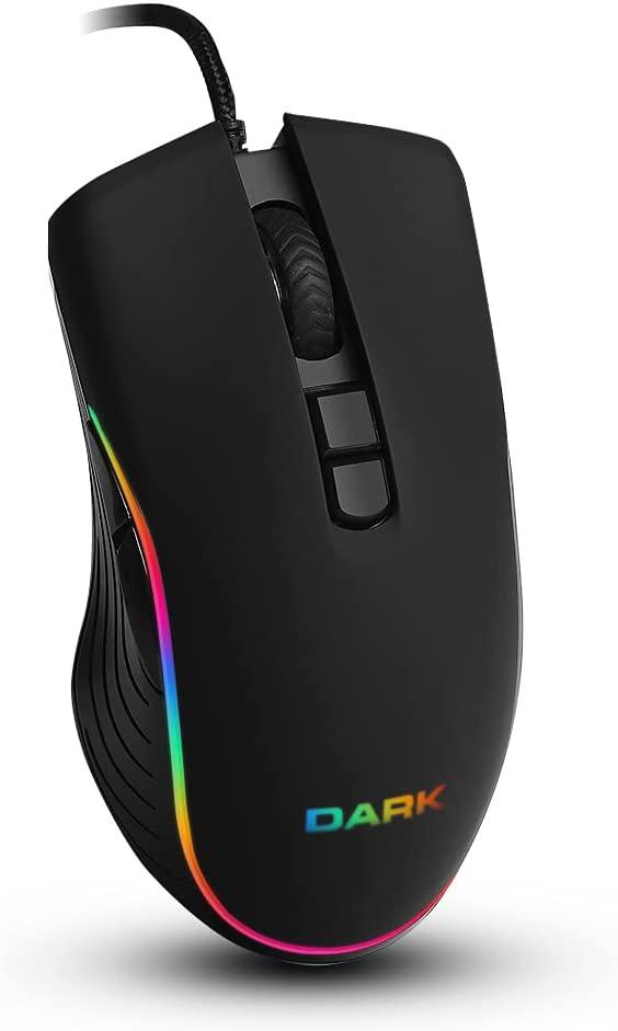 Hector Emprorium GM1100 RGB Makrolu Kablolu Siyah Gaming Mouse