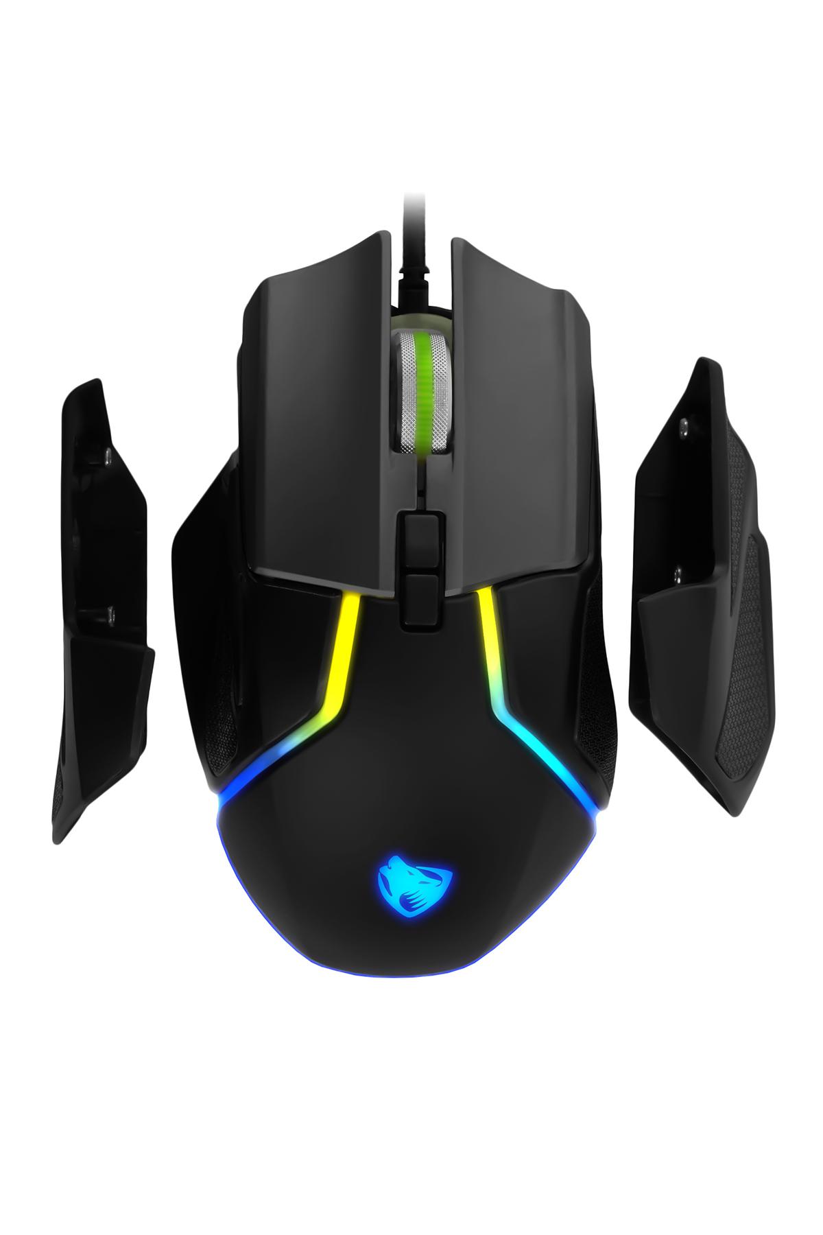 Mf Product 0575 RGB Kablolu Gri Gaming Mouse