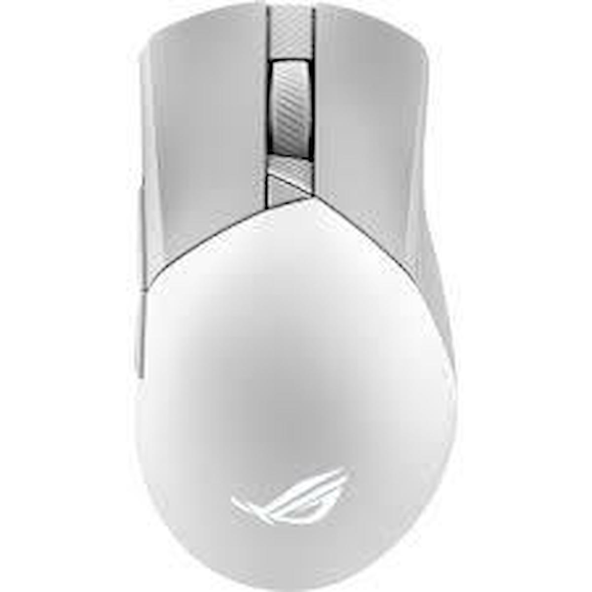 Asus Rog Gladius Makrolu Kablosuz Beyaz Gaming Mouse