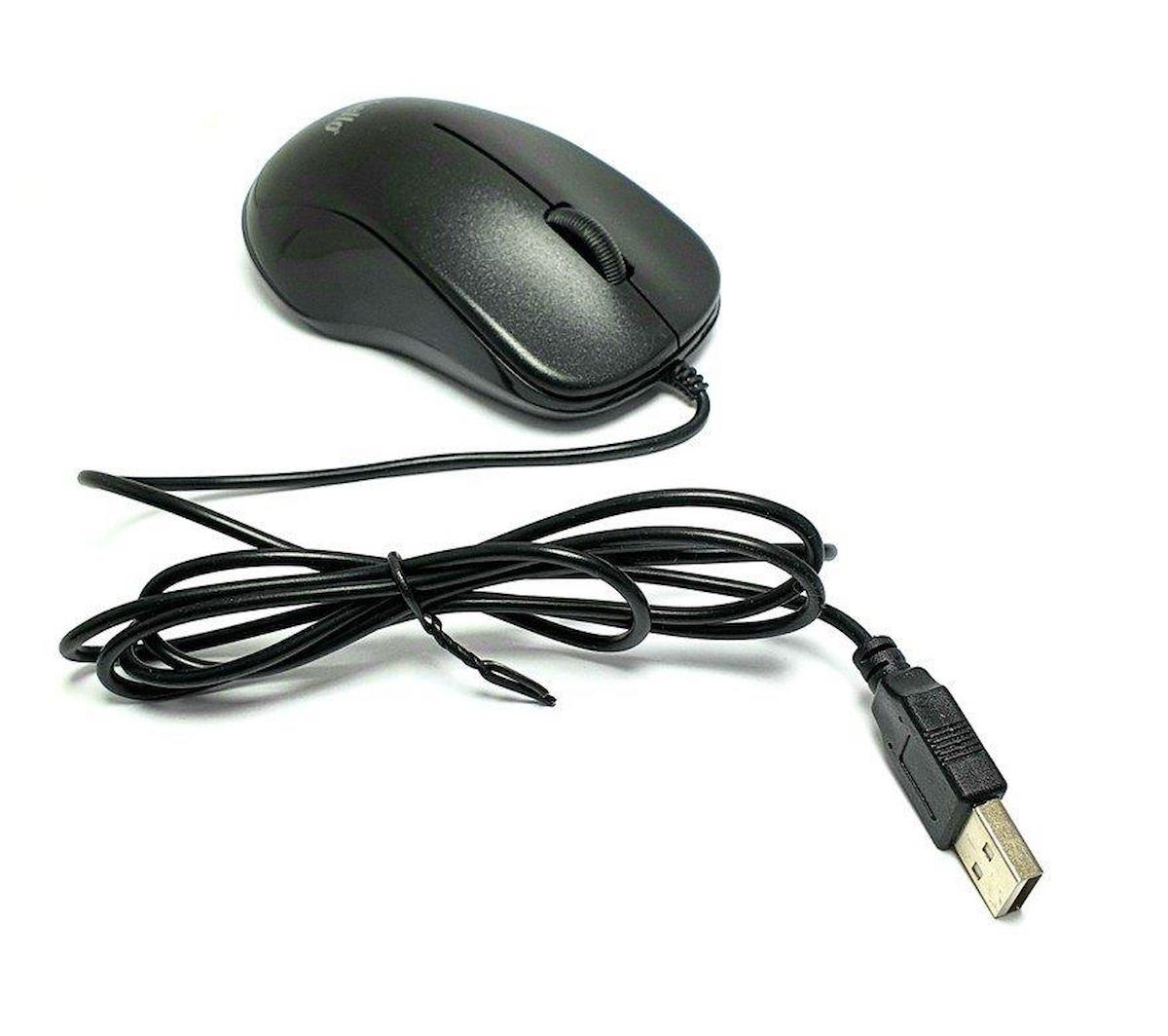 Hello 2H8 Kablolu Siyah Optik Mouse