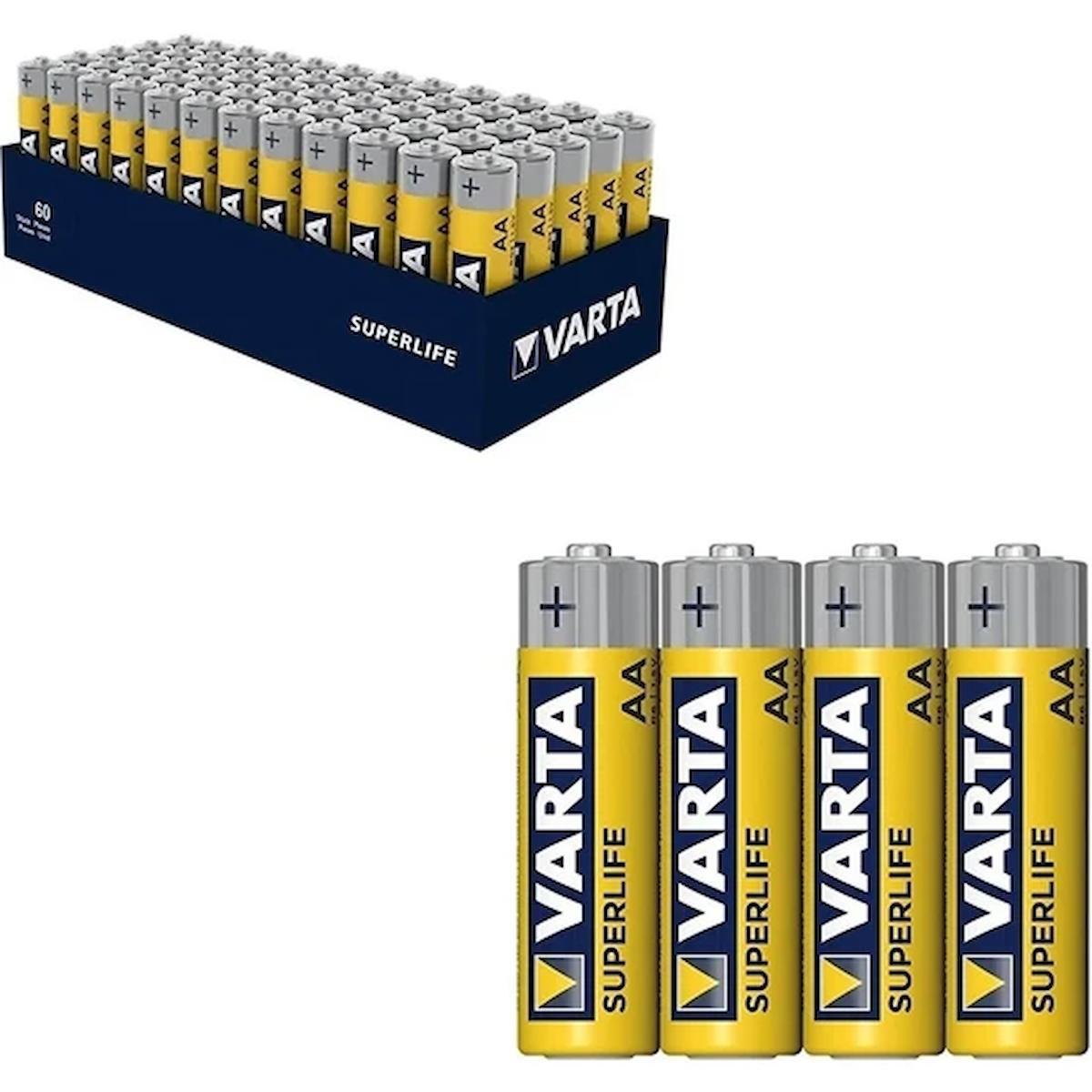 Varta R03 Ministilio 1.5 V Çinko AA / Kalem Pil 60'lı