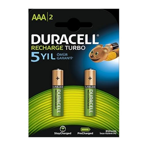 Duracell Duralock 1.2 V 900 mAh AAA / İnce Kalem Şarjlı Pil 2'li