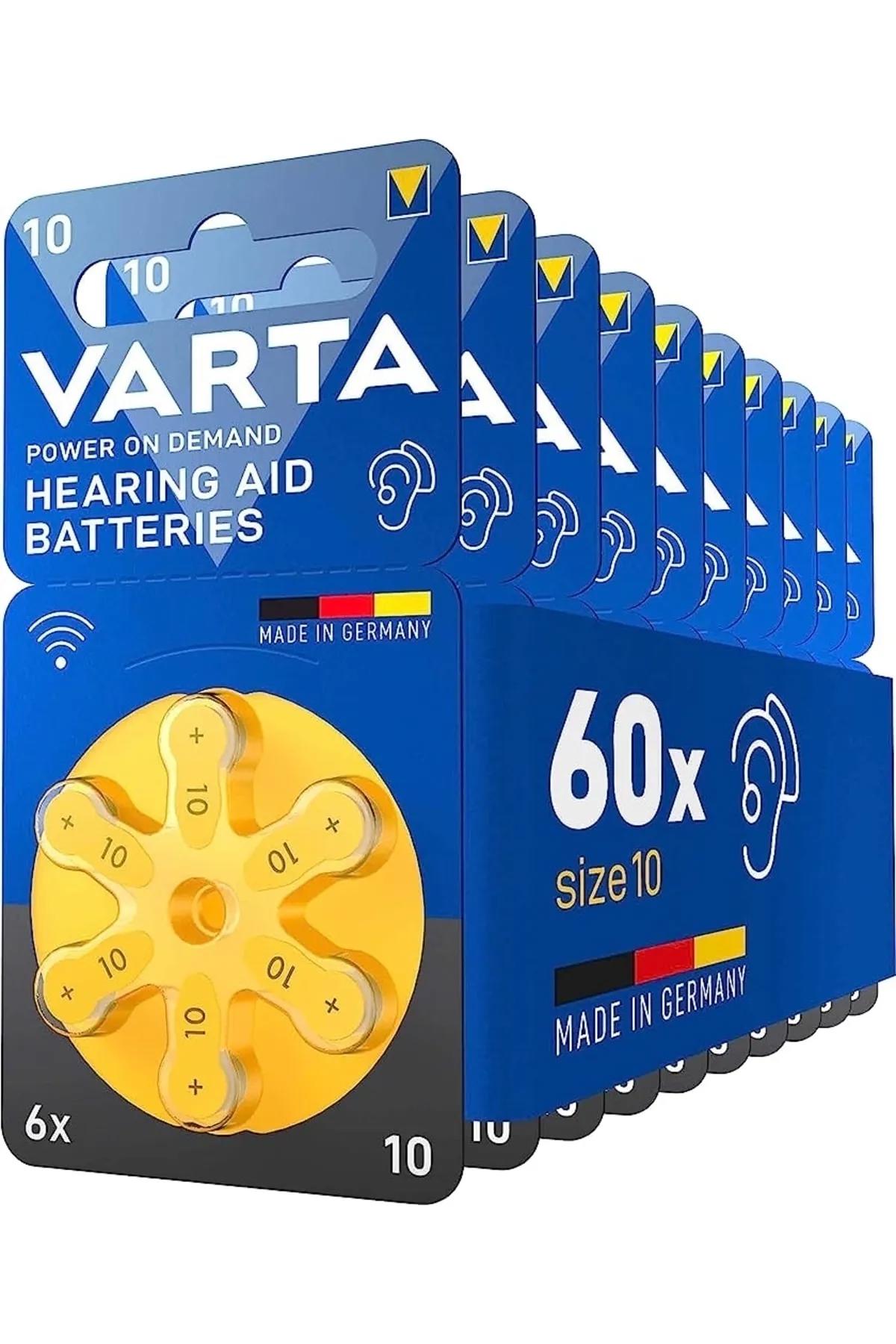 Varta 10 1.45 V Düğme Pil 6x10'lu