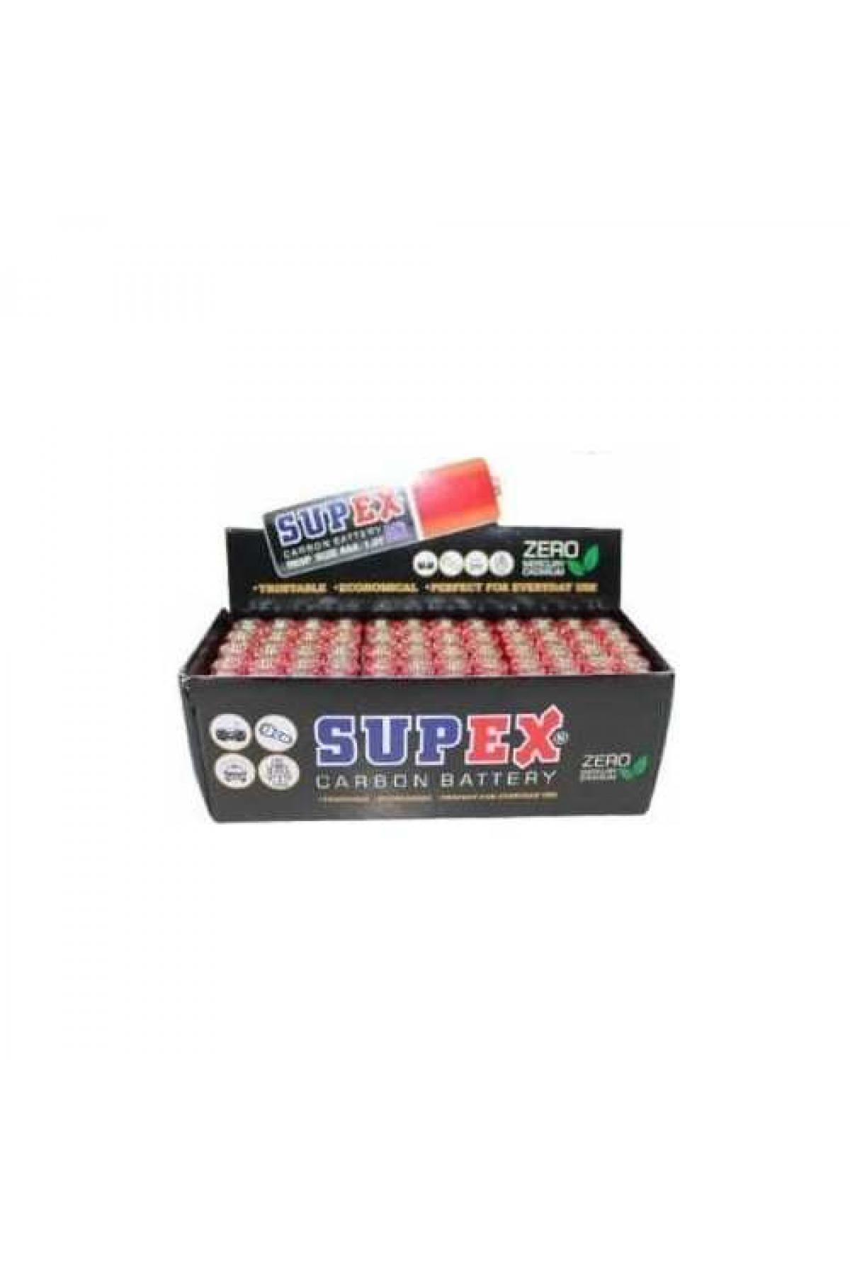 Supex R03 1.5 V Çinko AAA / İnce Kalem Pil 60'lı