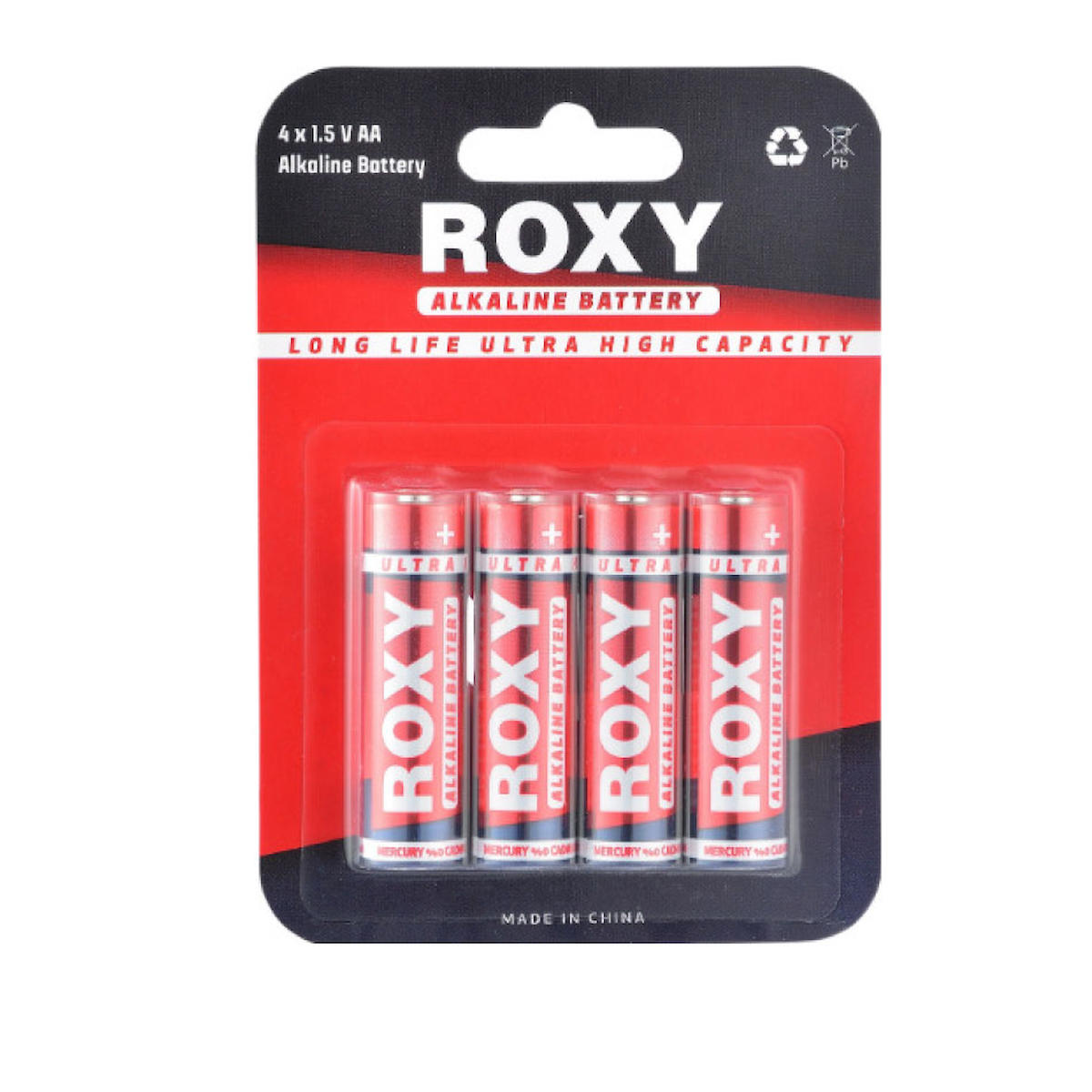 Roxy 1.5 V Alkalin AA / Kalem Pil 48'li