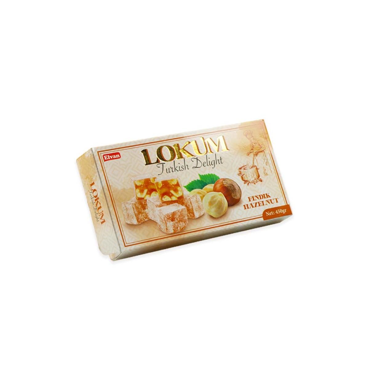 Elvan Fındıklı Lokum 450 gr