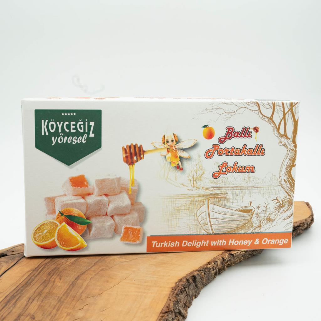 Köyceğiz Yöresel Ballı Portakallı Lokum 500 gr