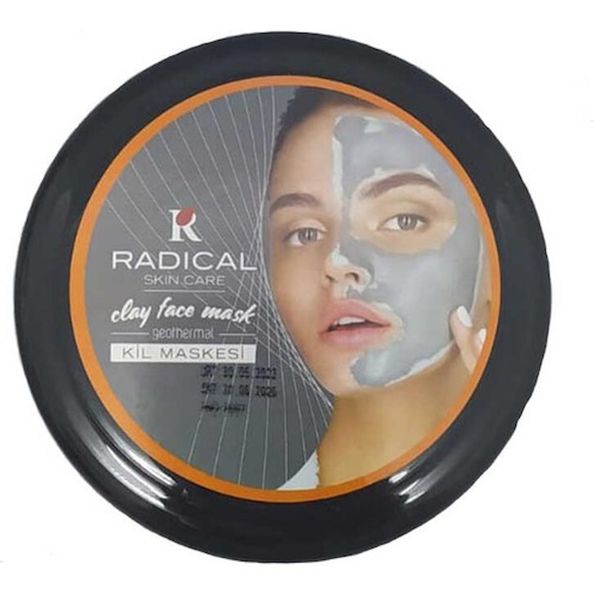 Radical Clay Face Killi Yüz Maskesi 400 gr