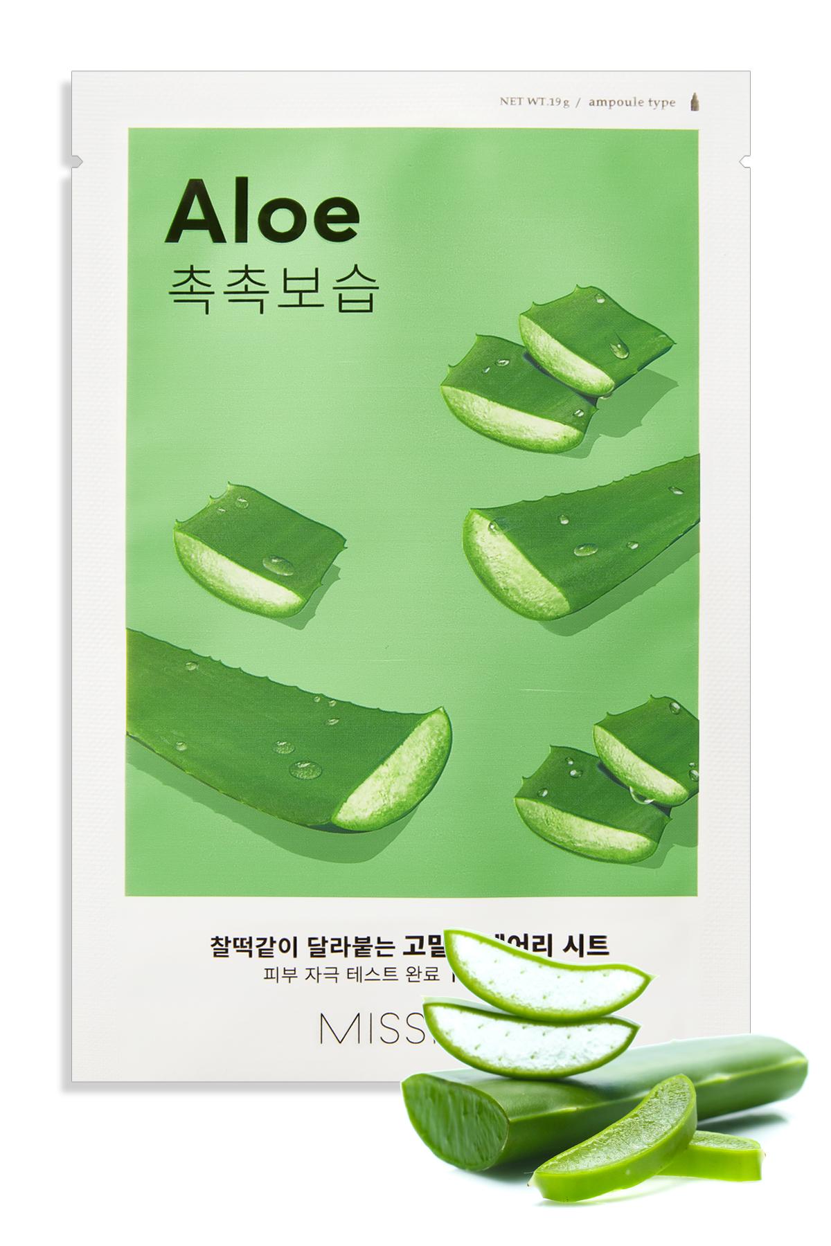 Missha Aloe Aloe Veralı Nemlendirici Jel Yüz Maskesi 1 Adet