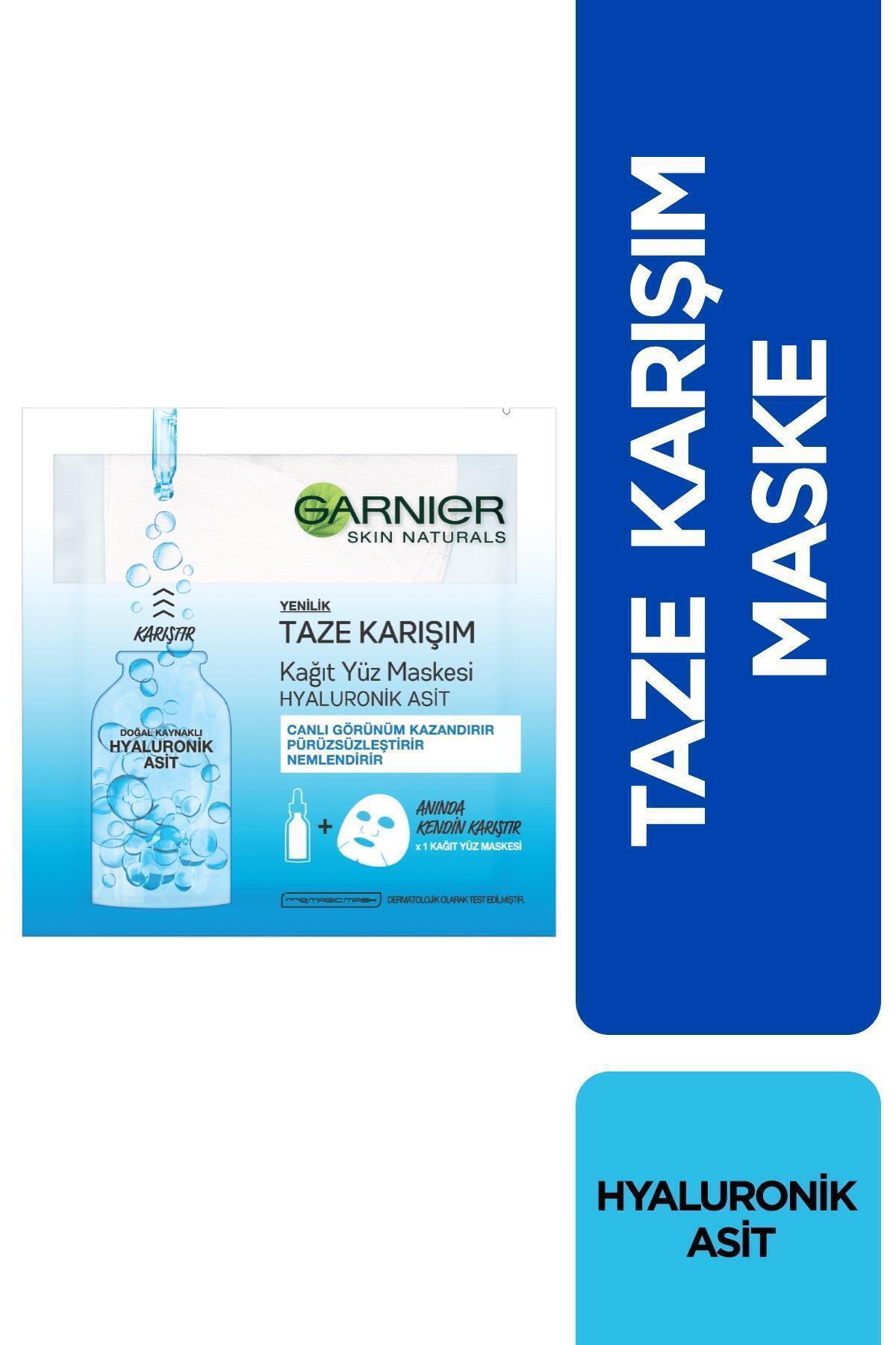 Garnier Taze Karışım Nemlendirici Kağıt Yüz Maskesi 15 gr