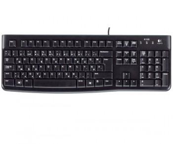 Logitech K120 Türkçe F 104 Tuşlu Kablolu Siyah Normal Klavye