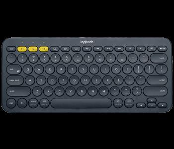 Logitech K380 Türkçe 104 Tuşlu Blue Switch Kablosuz Siyah Normal Klavye