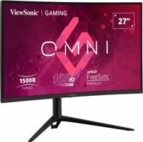 ViewSonic VX2718-2KPC-MHDJ 165 Hz 1 ms 27 inç WQHD Kavisli Ekran VA Hoparlörlü HDMI Freesync 2560 x 1440 px LED Oyuncu Monitör