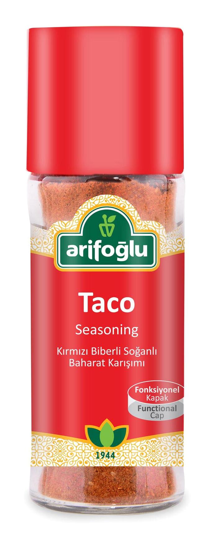 Arifoğlu Vegan Taco Seasoning Tane 60 gr