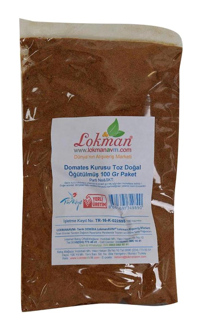 Lokman Avm Vegan Domates Toz 100 gr