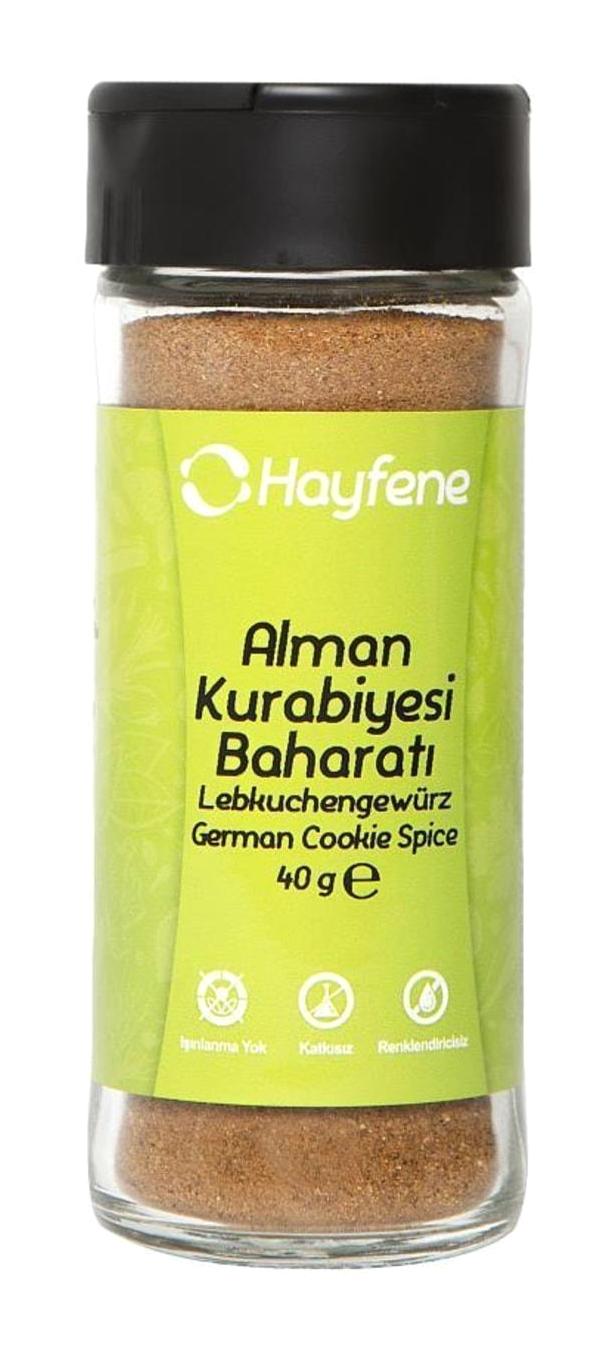 Hayfene Vegan Alman Kurabiyesi Baharatı Toz 40 gr