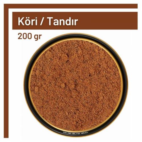 Tos The Organic Spices Tandır Glutensiz Köri Toz 200 gr