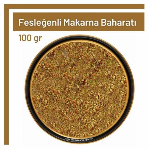 Tos The Organic Spices Glutensiz Fesleğen Toz 100 gr