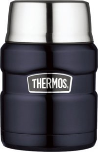 Thermos Stainless King Food Jar Paslanmaz Çelik 470 ml Yemek Termosu Mavi