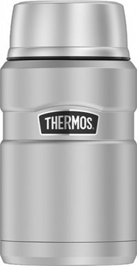 Thermos Stainless King Food Jar Paslanmaz Çelik 710 ml Yemek Termosu Gri