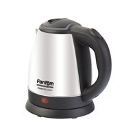 Fantom Paslanmaz Çelik 1.2 lt 1500 W Işıklı Klasik Gri Kettle