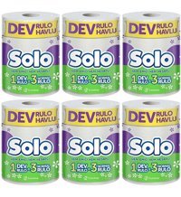 Solo Dev 6'lı Rulo Kağıt Havlu