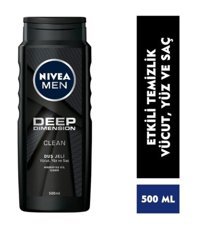 Nivea Men Deep Dimension Duş Jeli 500 ml