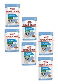 Royal Canin Mini Puppy Pouch Kümes Hayvanlı Yavru Yaş Köpek Maması 85 gr 6'lı