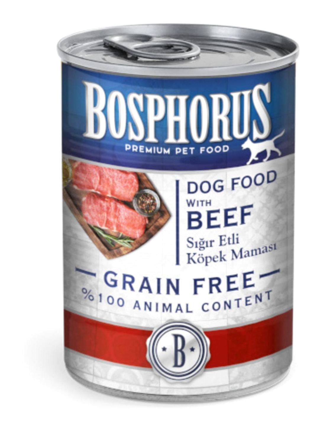 Bosphorus Sığır Etli Yavru Yaş Köpek Maması 415 gr