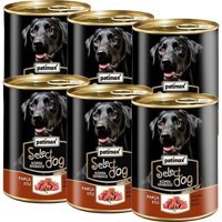 Patimax Select Dog Sığır Etli Yetişkin Yaş Köpek Maması 400 gr 6'lı