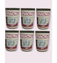 Snacky Chunk Gravy Sığır Etli Yetişkin Yaş Köpek Maması 400 gr 6'lı