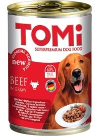 Tomi Sığır Etli Yaş Köpek Maması 400 gr 24'lü