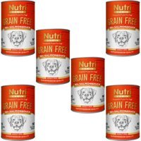 Nutri Canin Ördek-Somonlu Yetişkin Yaş Köpek Maması 400 gr 6'lı