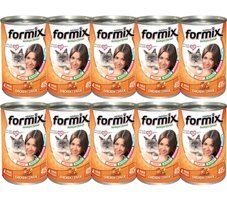 Formix Besleyici Formül Tavuk Yetişkin Yaş Kedi Maması 12x400 gr