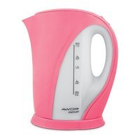 Awox Mercan Plastik 1.8 lt 1800 W Işıklı Modern Pembe Kettle