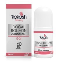 Kokosh Beauty Gül Roll-On Unisex Deodorant 50 ml