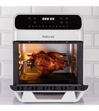 Robx Robwell AS29 XL Airfryer 12 lt Tek Hazneli Izgara Yapan Yağsız Sıcak Hava Fritözü Beyaz