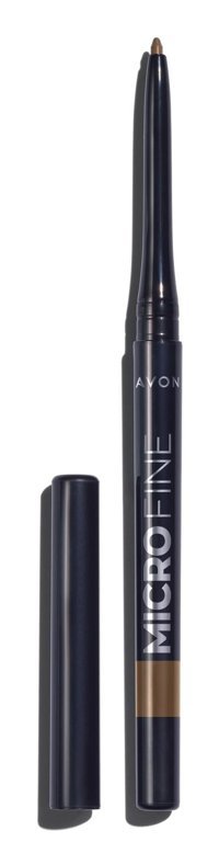 Avon Micro Fine Dark Brown Asansörlü İnce Uçlu Kaş Kalemi Kahverengi