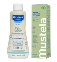 Mustela Gentle Papatyalı Bebek Şampuanı 500 ml + 3 Etkili Avokado Balsam 75 ml