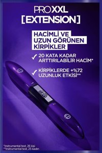 L'oréal Paris Pro XXL Extension Double Sided Super 20 Hacim Veren Siyah Maskara