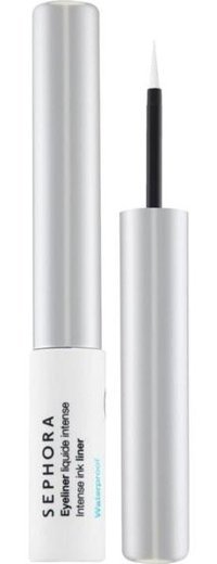 Sephora Suya Dayanıklı Metalik-Saten Pure White Kalıcı İnce Uçlu Likit Eyeliner