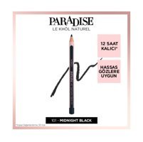 L'oréal Paris Paradise Le Kohl 101 Mat Midnight Black Kalın Uçlu Kalem Eyeliner