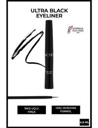 Note Elnr 292 Parlak Siyah Kalıcı İnce Uçlu Likit Eyeliner