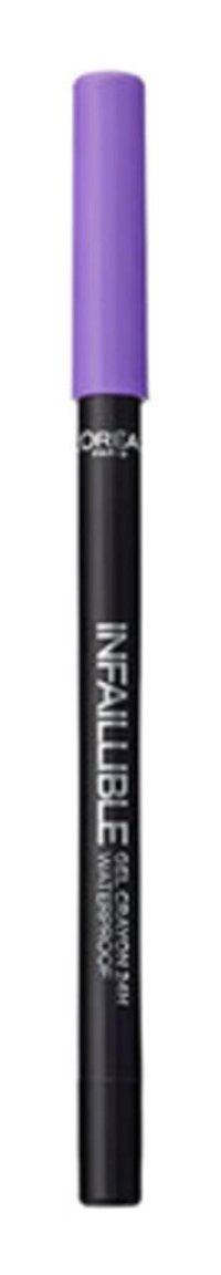 L'oréal Paris Infallible Gel Crayon 11 Suya Dayanıklı Mat Mor Kalıcı Kalın Uçlu Kalem Eyeliner