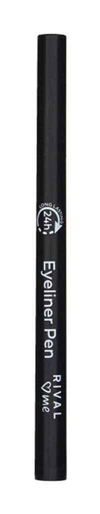 Rival Loves Me Long Lasting 01 Suya Dayanıklı Mat Siyah Kalıcı İnce Uçlu Kalem Eyeliner