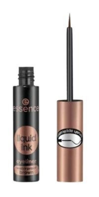 Essence Suya Dayanıklı Mat Kahverengi İnce Uçlu Likit Eyeliner